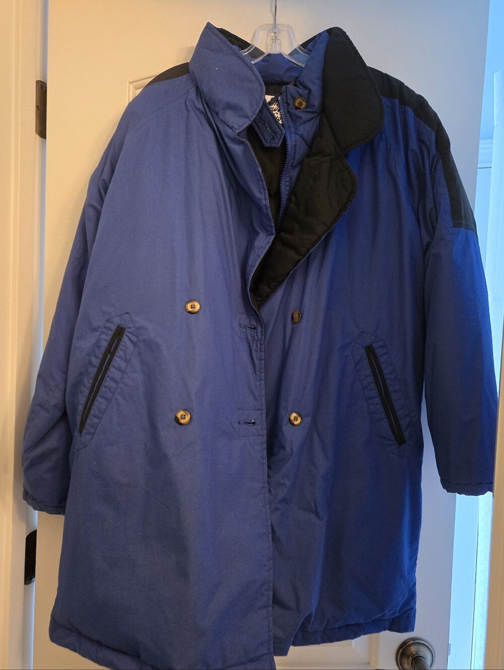 Men's Company Store Blue Insulated Winter Jacket
